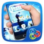 penguins go launcher android application logo